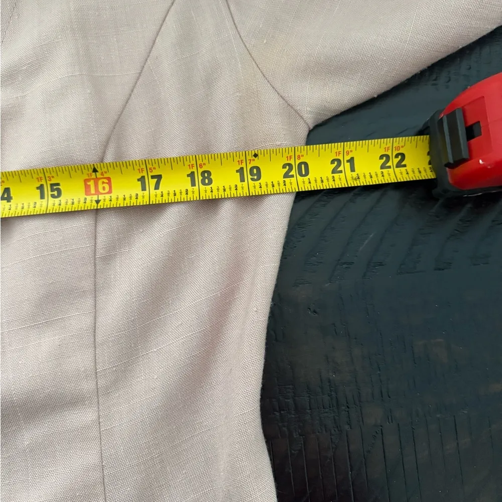 Donna Morgan Pink V-Neck Puff Sleeve Midi Dress - Image 10