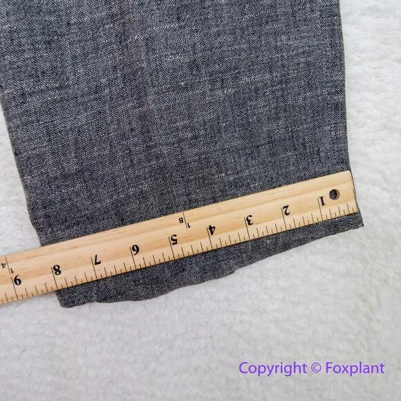 Sigrid Olsen suit 90% linen jacket with matching pants, women size‎ Petite 10 - Image 13