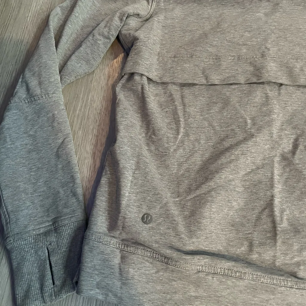 Lululemon  Belle Hoodie Light Gray size 4 - Image 15