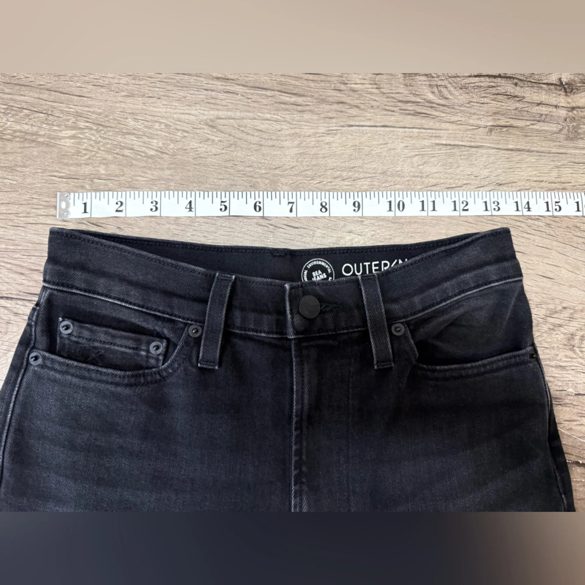 OUTERKNOWN SEA JEANS
THE COSTA CROP size 25 NWT - Image 6