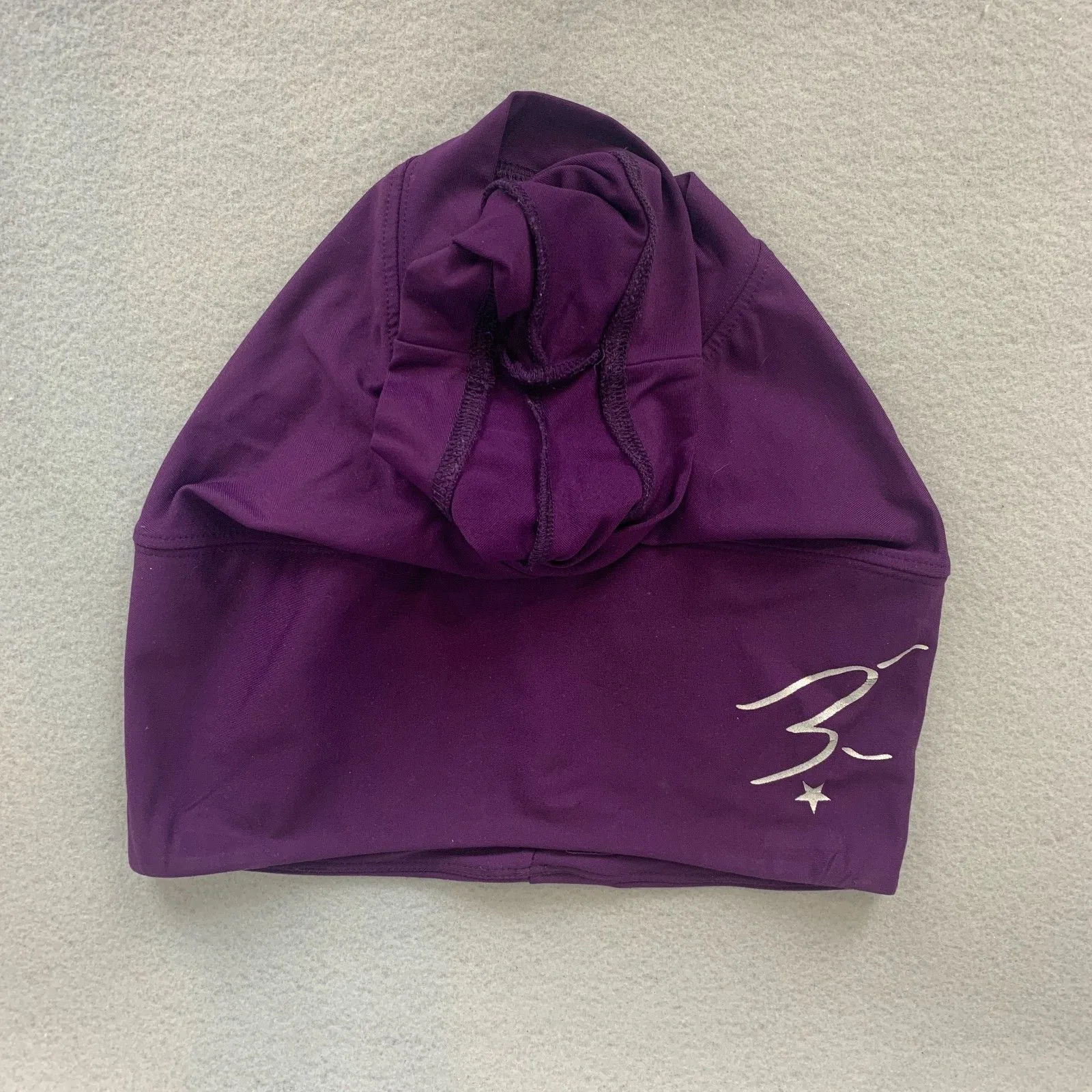 KTRNA Purple Dance Shorts Medium Booty Shorts Studio Activewear Stretch Cheer - Image 3