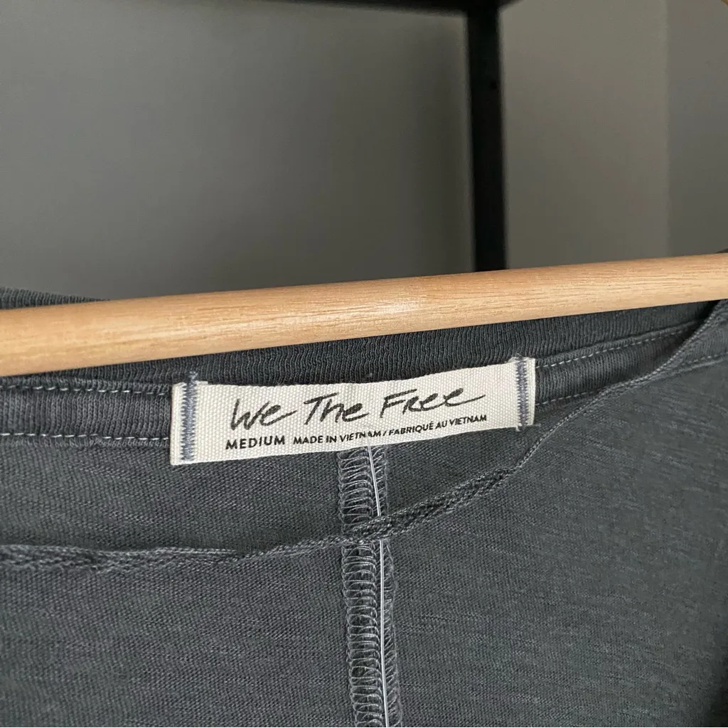 NWT Free People We The Free On My Mind Oversized Long Sleeve Tee Shirt - Image 7