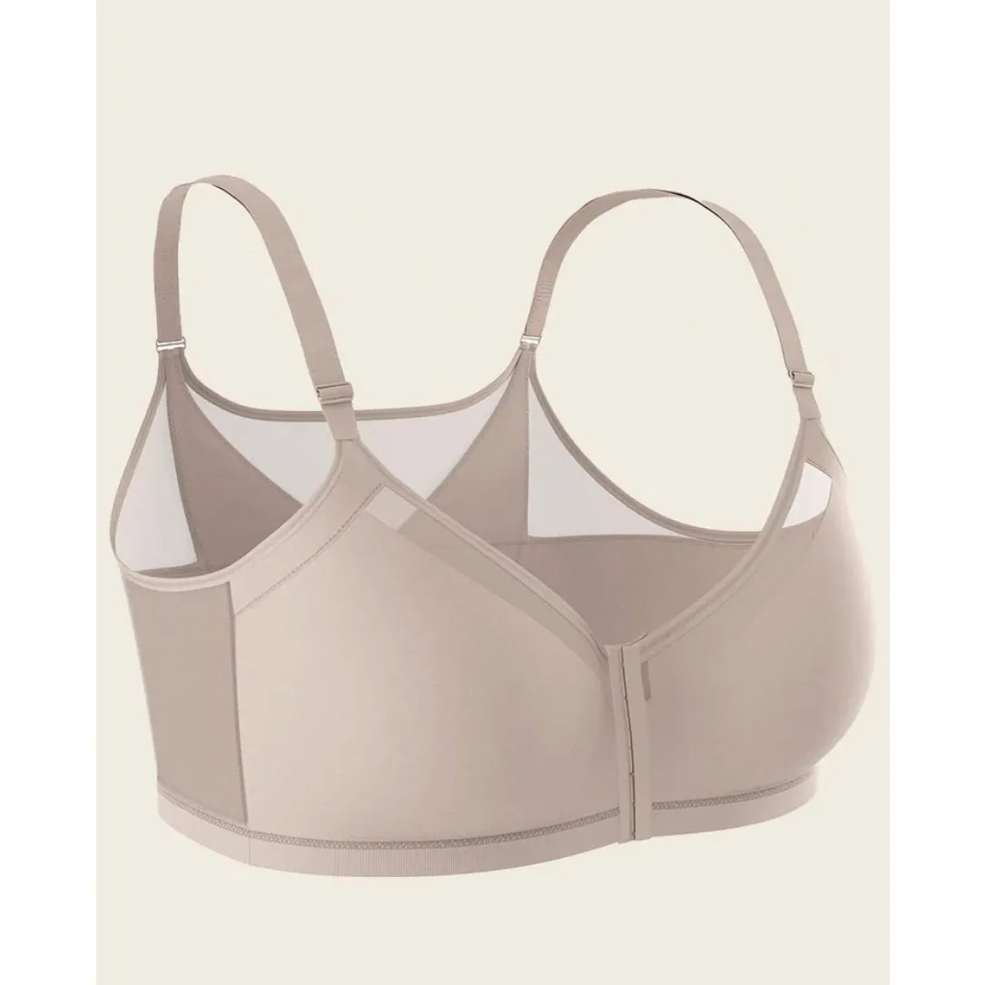 Brand New Leonisa Women's Size 36 Nude Tan Multi Functional Back Support Bra - Image 5