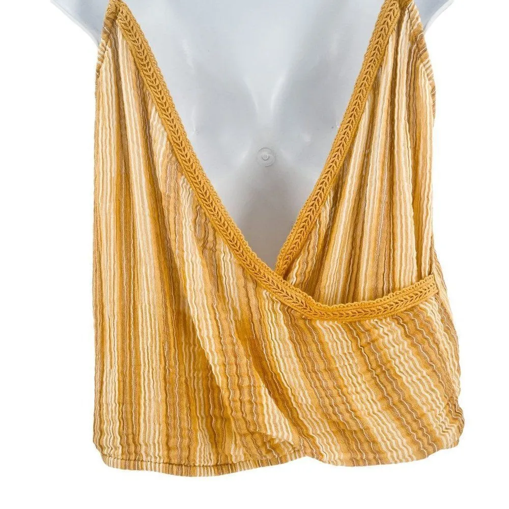 Aerie Open Back Striped Cropped Tank Top - Image 32