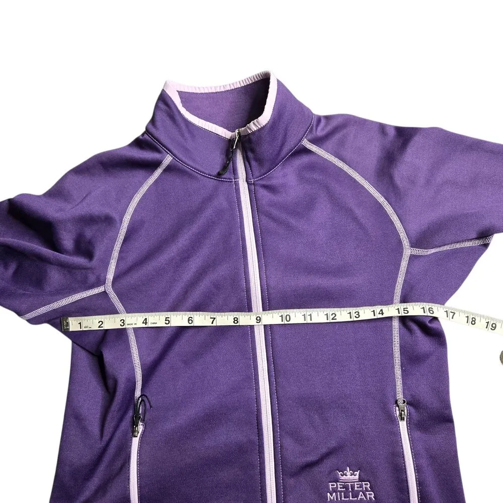 Peter Millar Women's Element Softshell Gold Jacket Size: S - Image 3