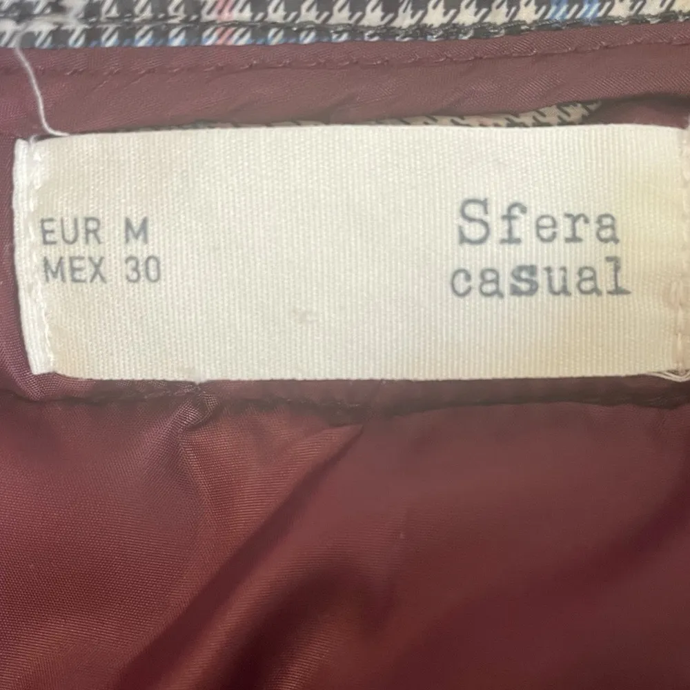 Sfera Plaid Snap Up Vest Black Size M - Image 5