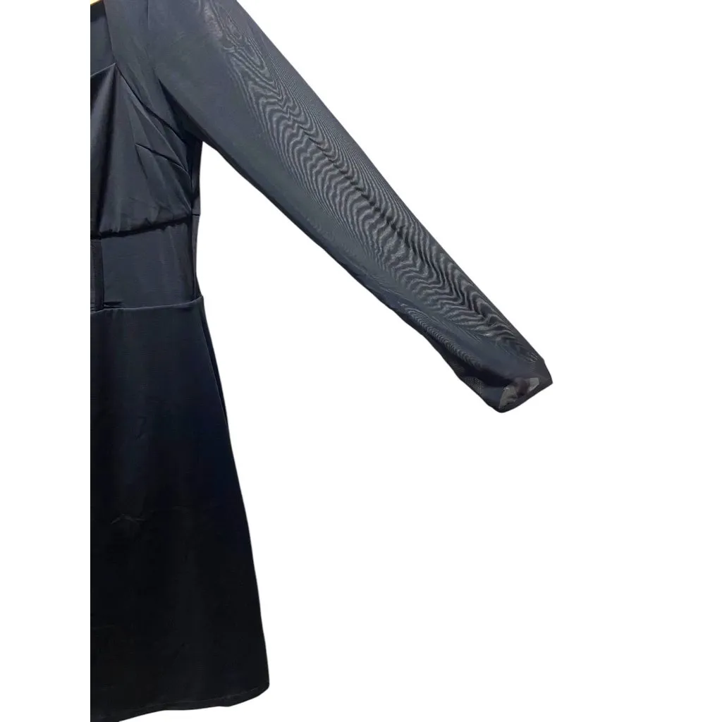 Popilush Sheer Waist Dress Black Size XXL NWT Shapewear - Image 12