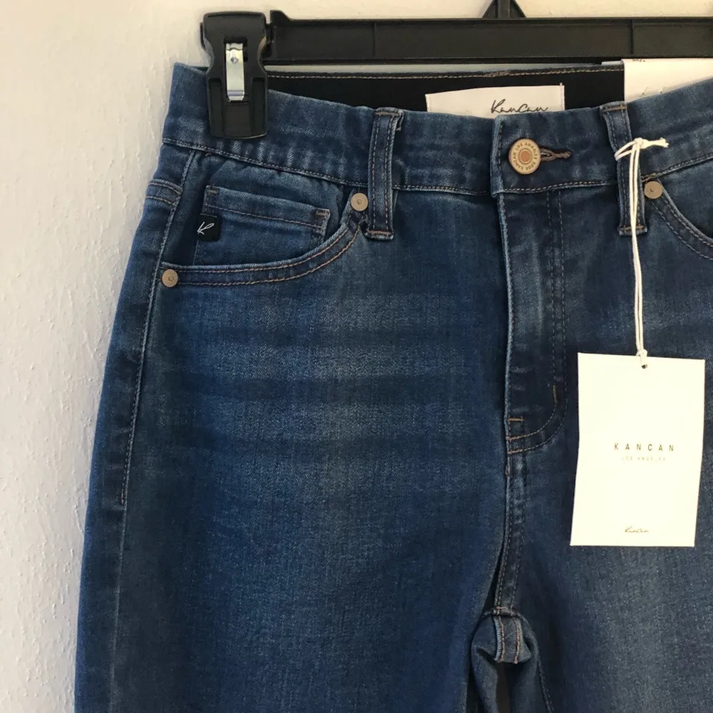 KanCan Jeans Hayden High Rise Ankle Skinny Dark Wash Sz 5/26 BNWT Style KC7312M - Image 7