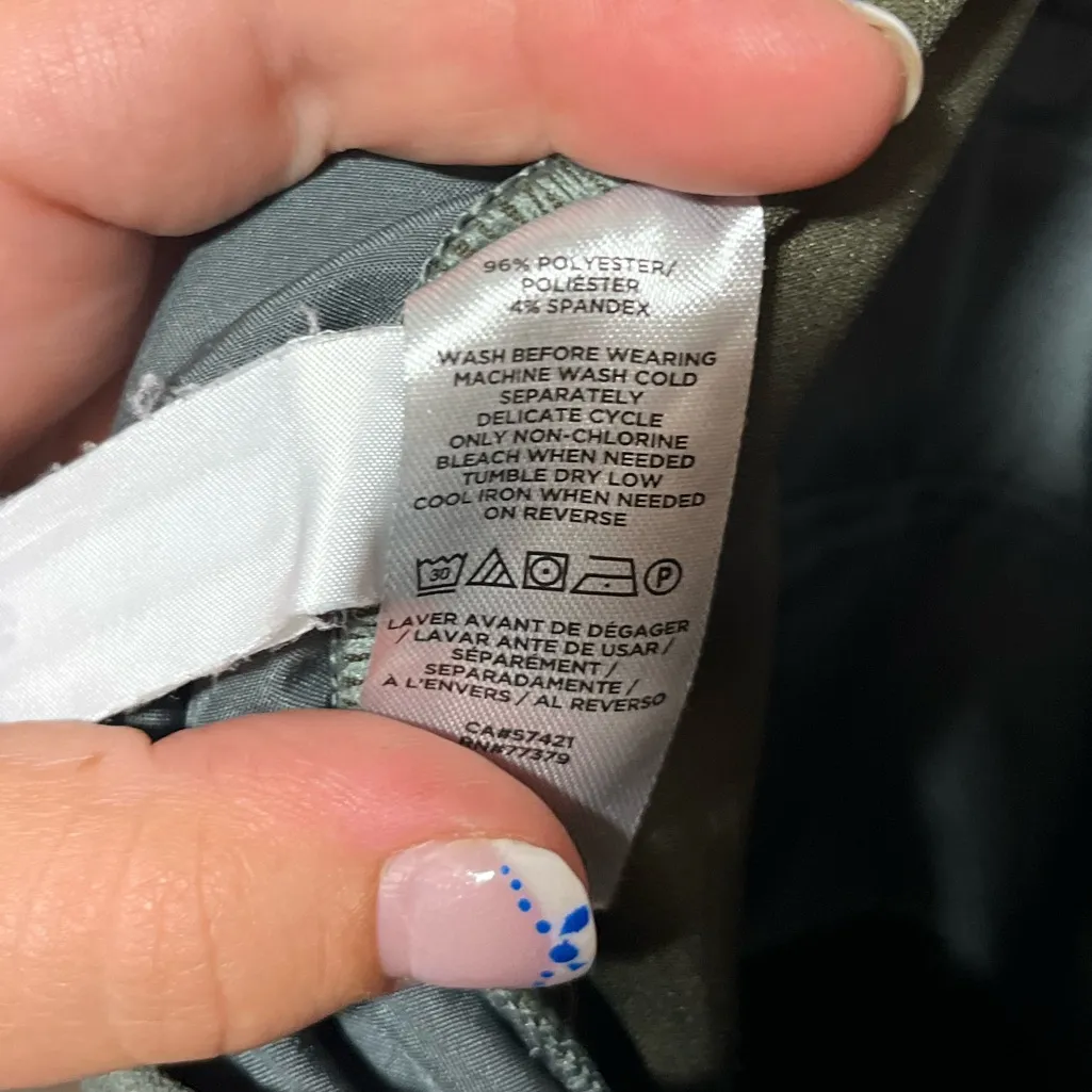 Ann Taylor Green Dress Pants - Image 4