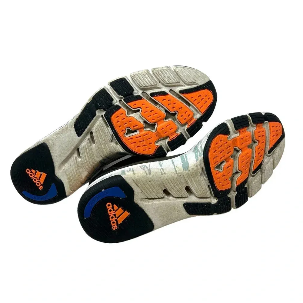 Adidas by Stella McCartney Alayta‎ Sneakers Exercise Blue Laces Gray Size 8.5 - Image 7