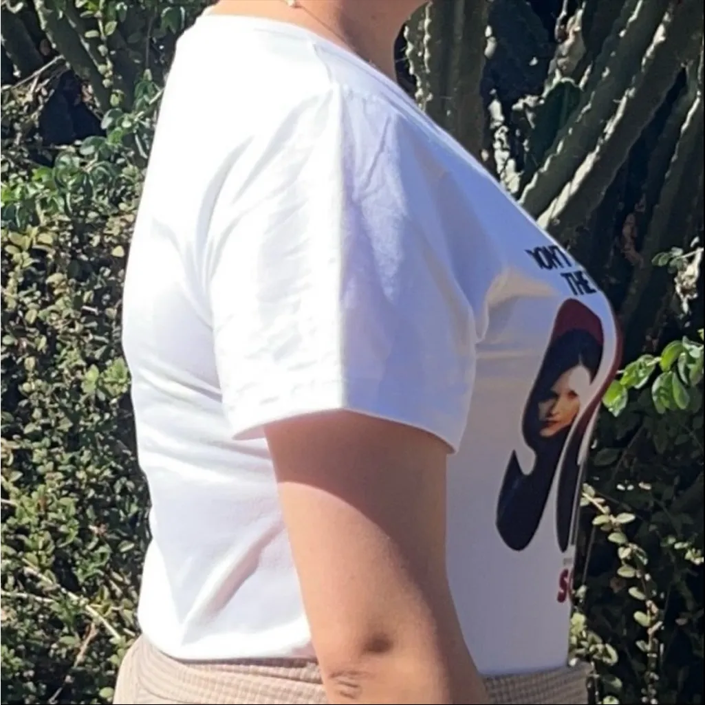 Scream Graphic White Tee Size XS - Image 2