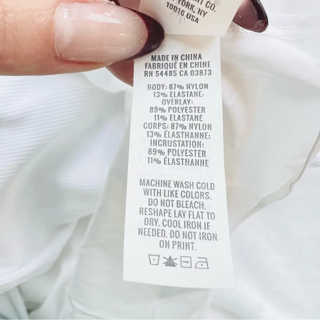 OFFLINE By Aerie White Ribbed Tank Top Cutout Tennis Skort Dress Size S - Image 7