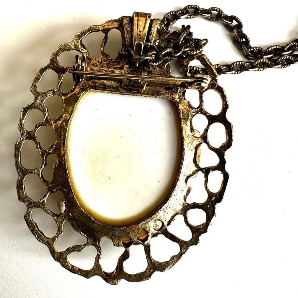 Liberty Bell Patriotic American Pendant/brooch Necklace - Image 7