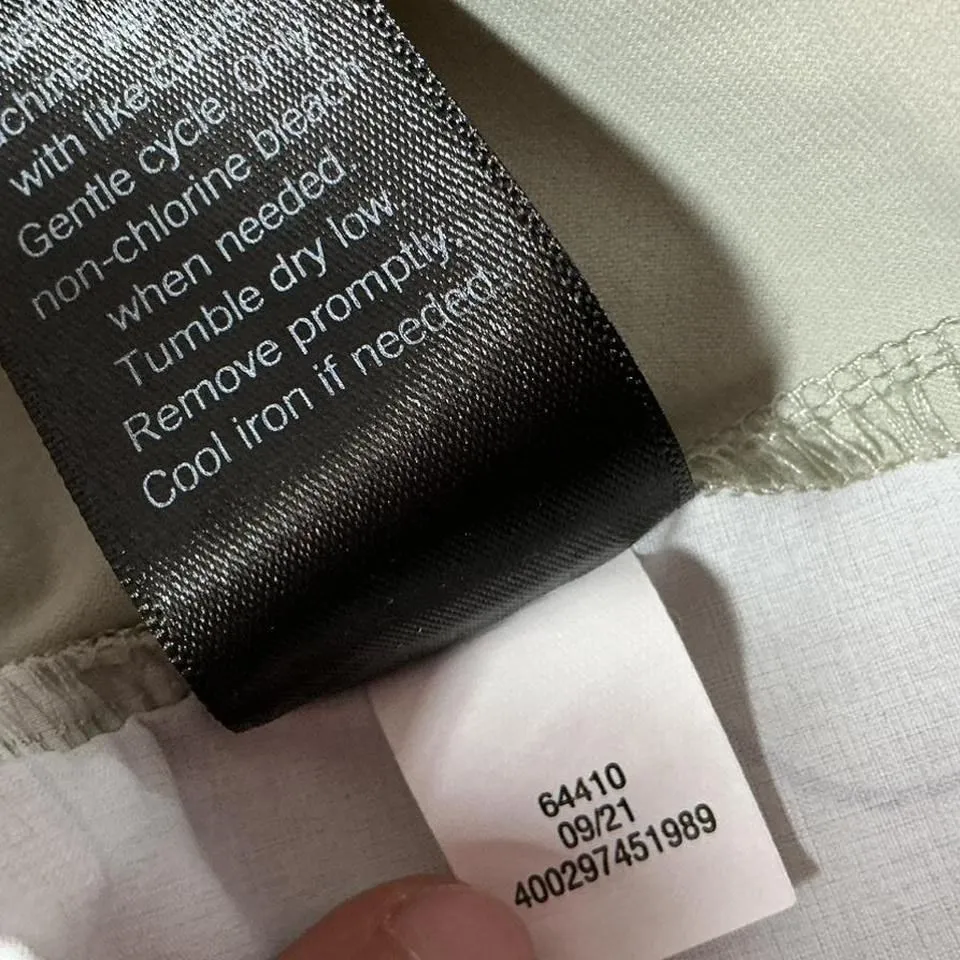 FLX Women's Sleeveless Zip Up Drawstring Waist Dress M Topographic Print Casual‎ Size M - Image 6