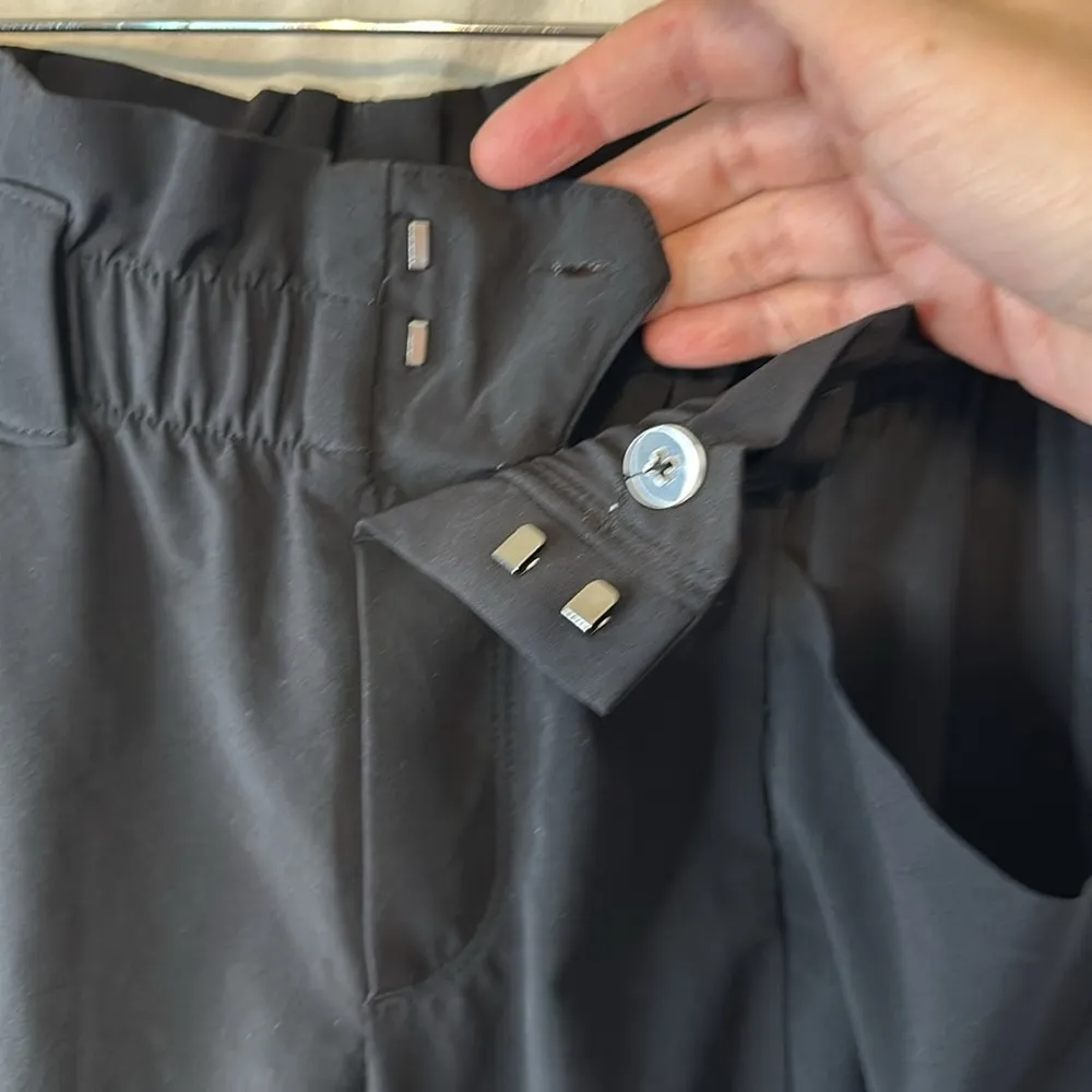 Athleta Skyline Paper Bag Waist Dress pants paper bag waist Black size 6 - Image 6