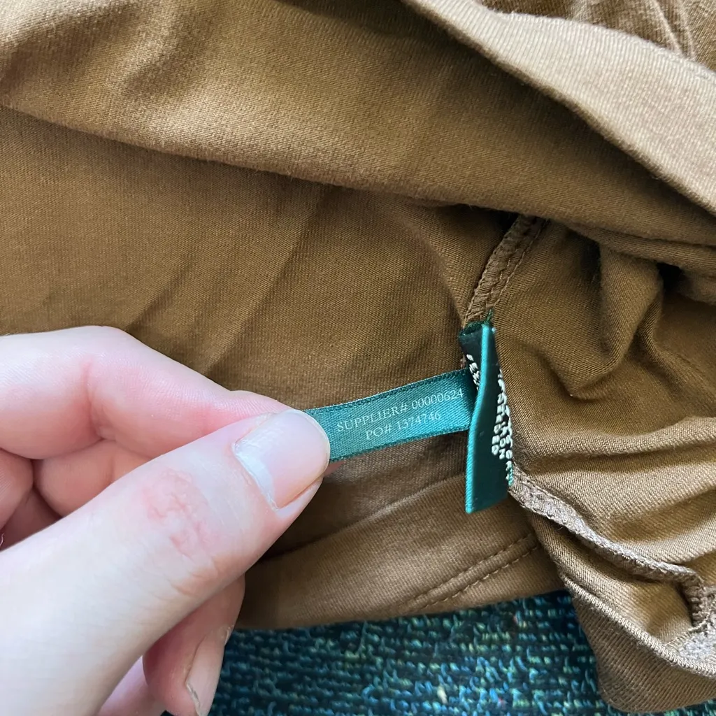 Vintage Lauren Ralph Lauren Brown Longsleeve Top Women’s M Preppy Minimalist Y2K Size M - Image 15