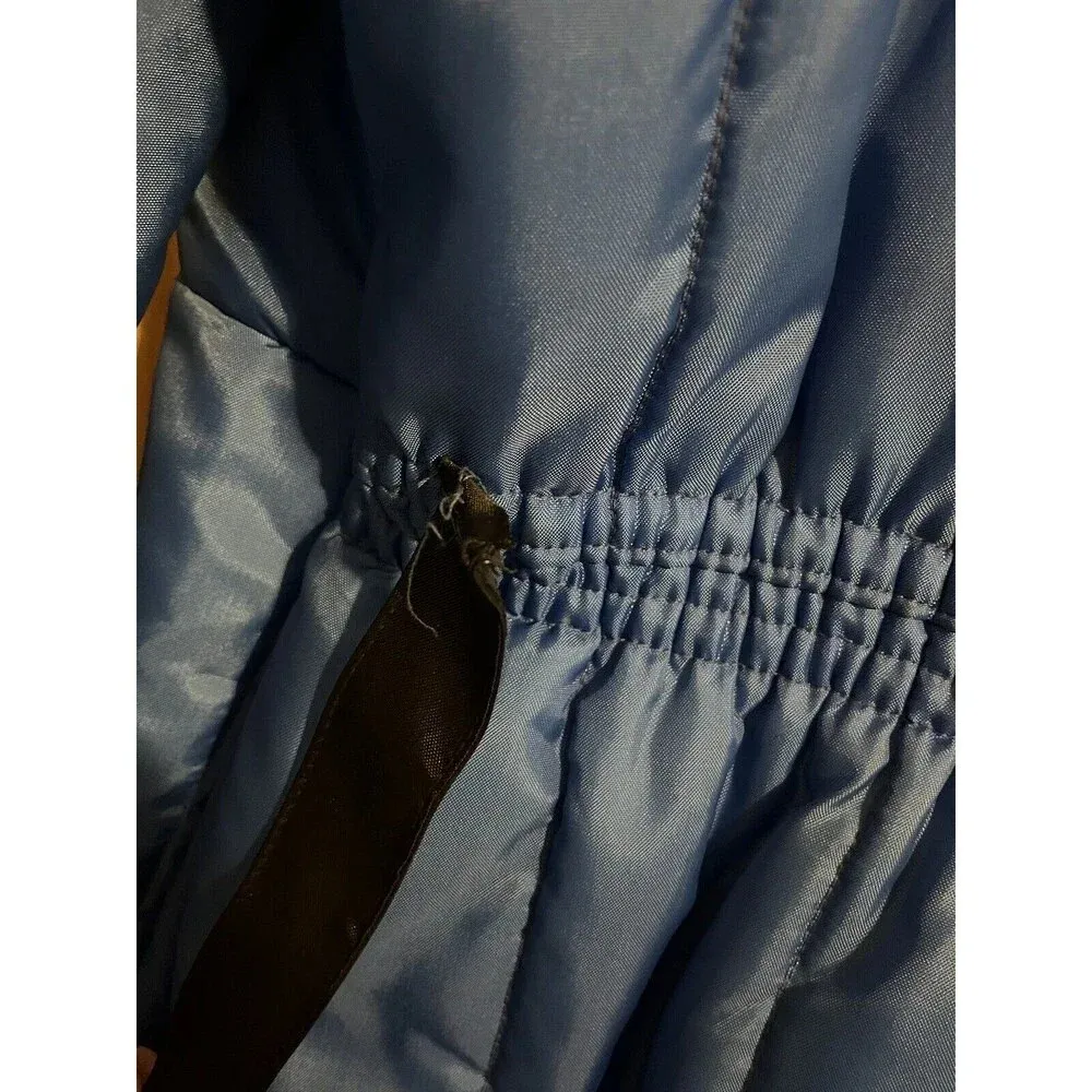 Vintage JC Penny Snowmobile Snowsuit Royal Blue Retro Skiing Ladies Size 16/18 - Image 4