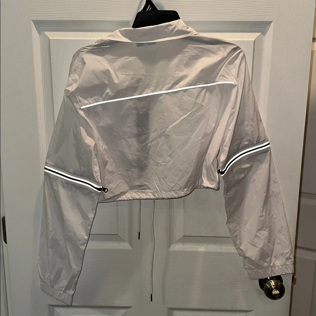 Hot & Delicious  White Utility Jacket - Image 6