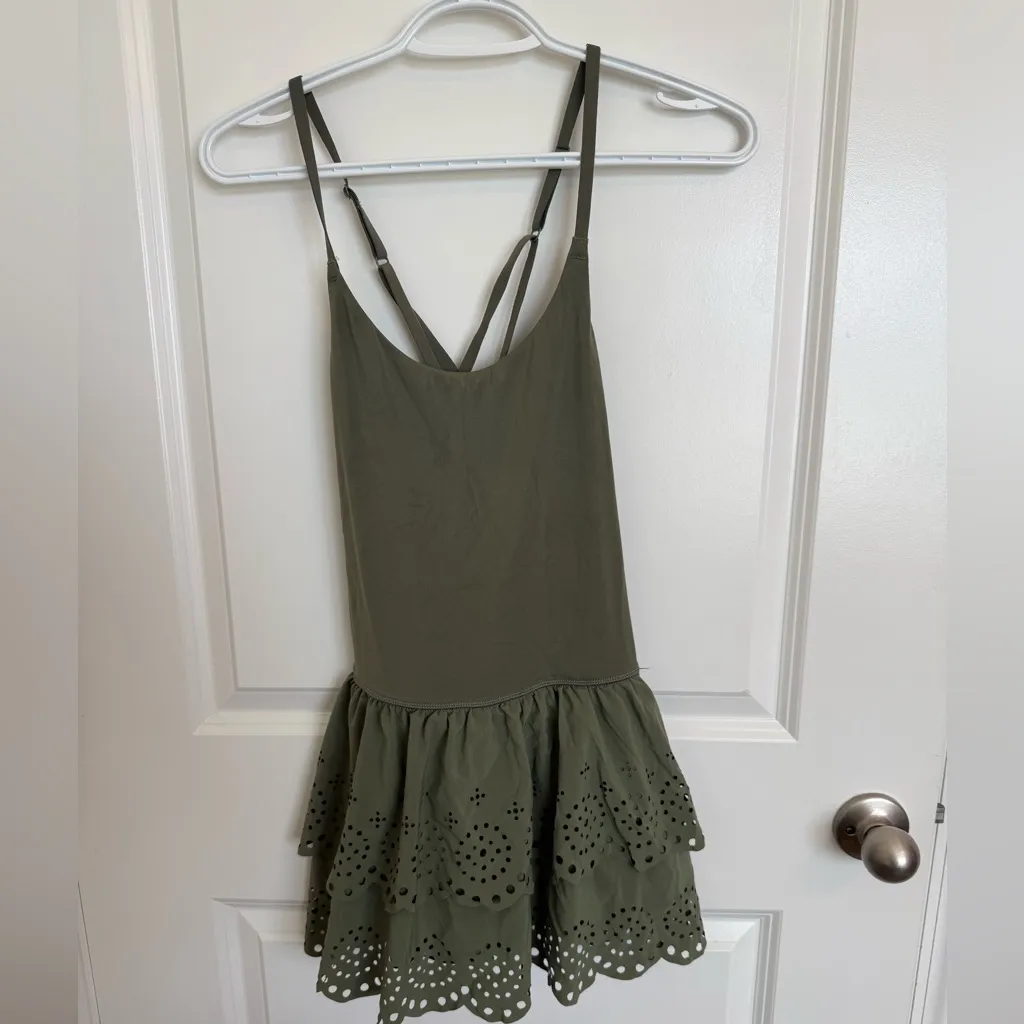 Offline by Aerie Real Me Eyelet Romper XXS - Image 3