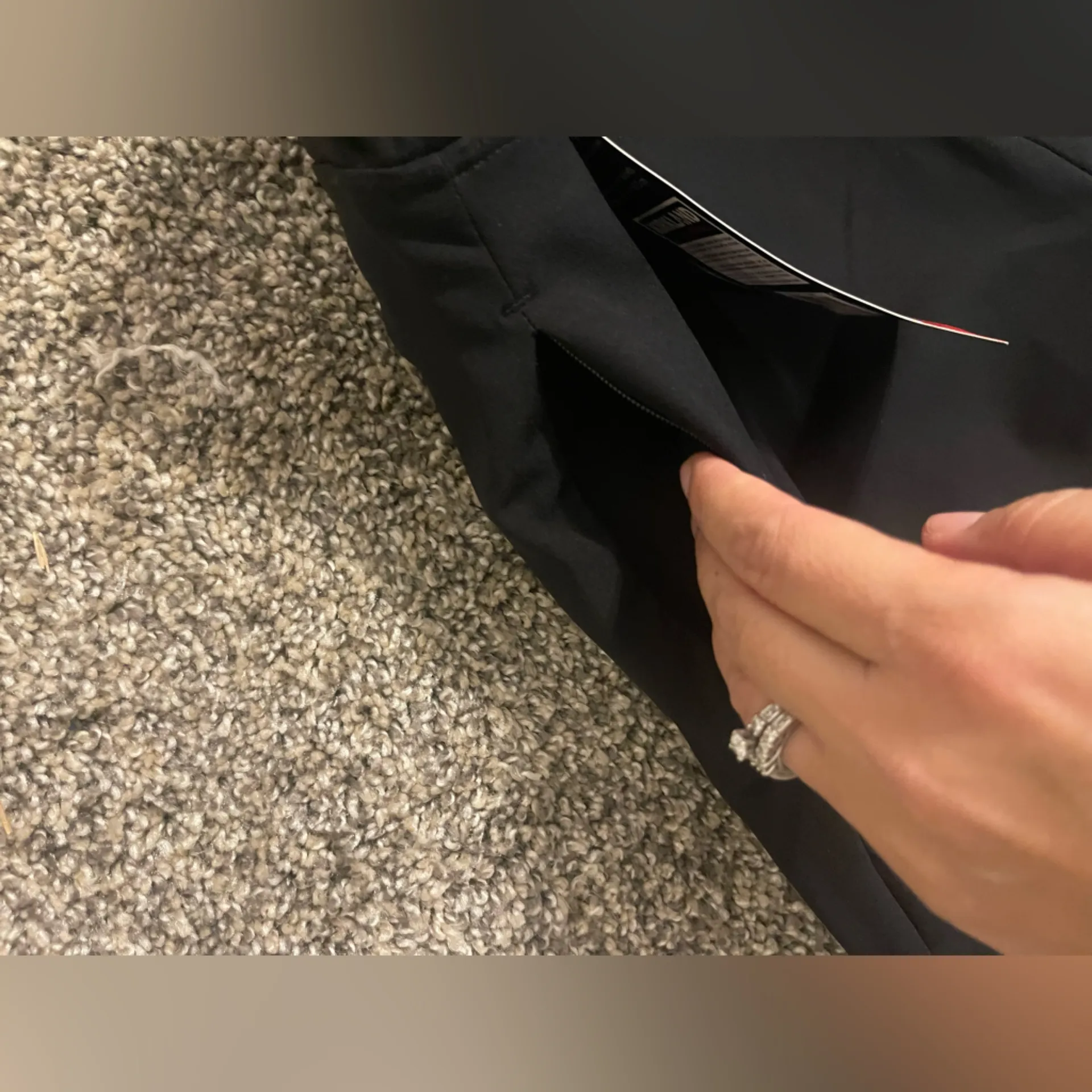 NWT Ladies’ Kirkland Ankle Pant Black Size M Medium - Image 2