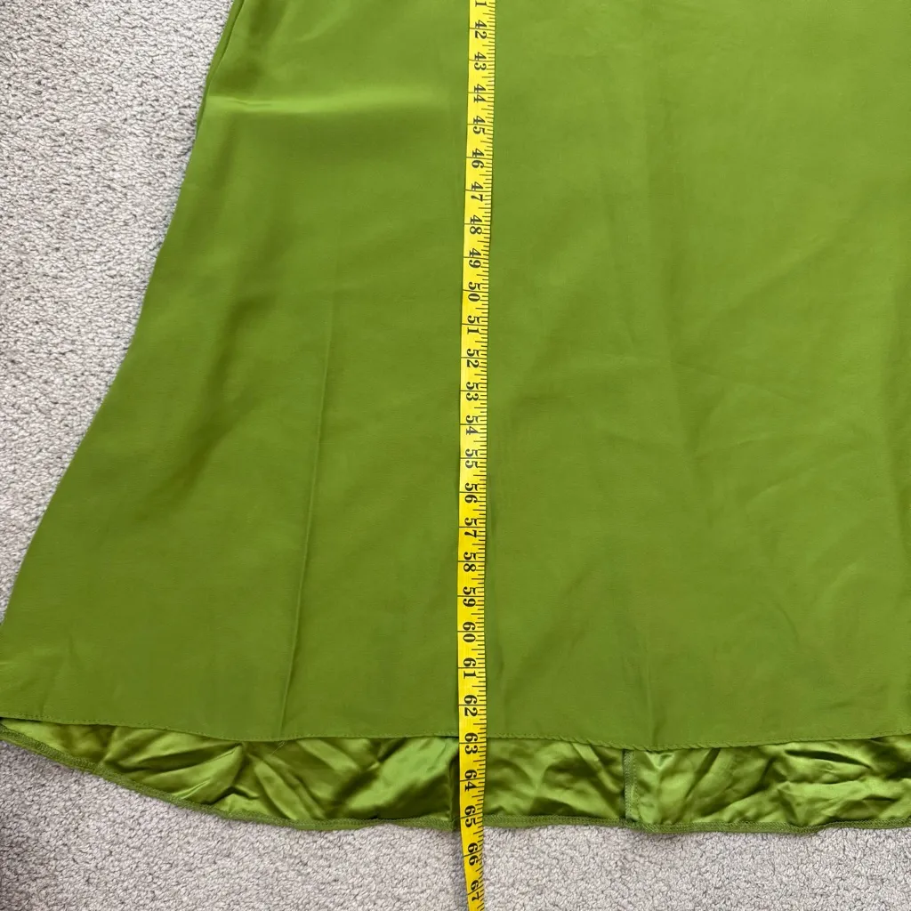 Mac Duggal 2630 Plunge Neck Embellished Cut‎ Out Gown Apple Green 4 - Image 9