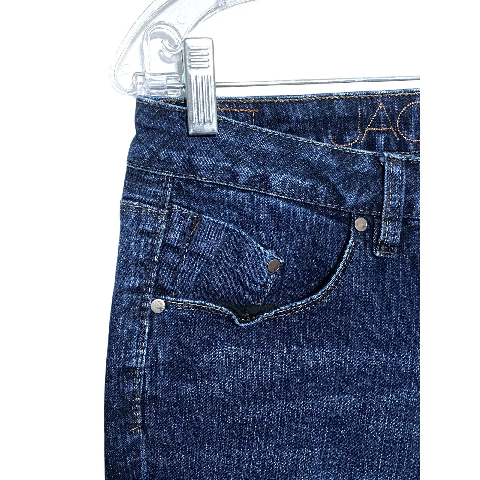 JAG Jeans Mid Rise Boot Leg Women 8 Stretch Capsule Normcore Preppy Western Barn - Image 3