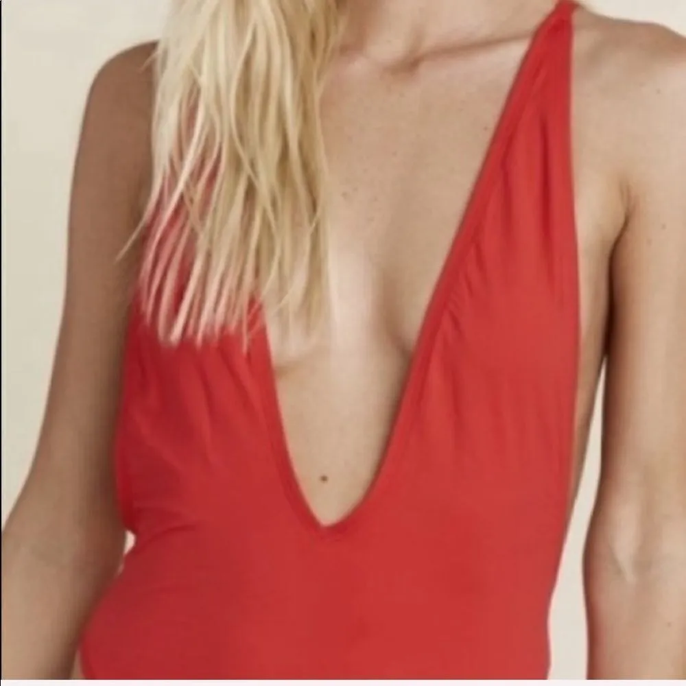 ‎Deep Plunge One Piece Swimsuit - Image 7