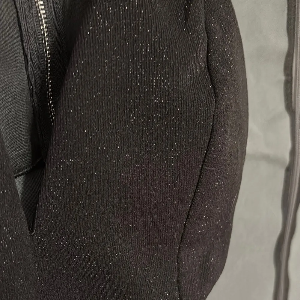 Windsor Black Mini Dress with Zipper Detail - Image 8