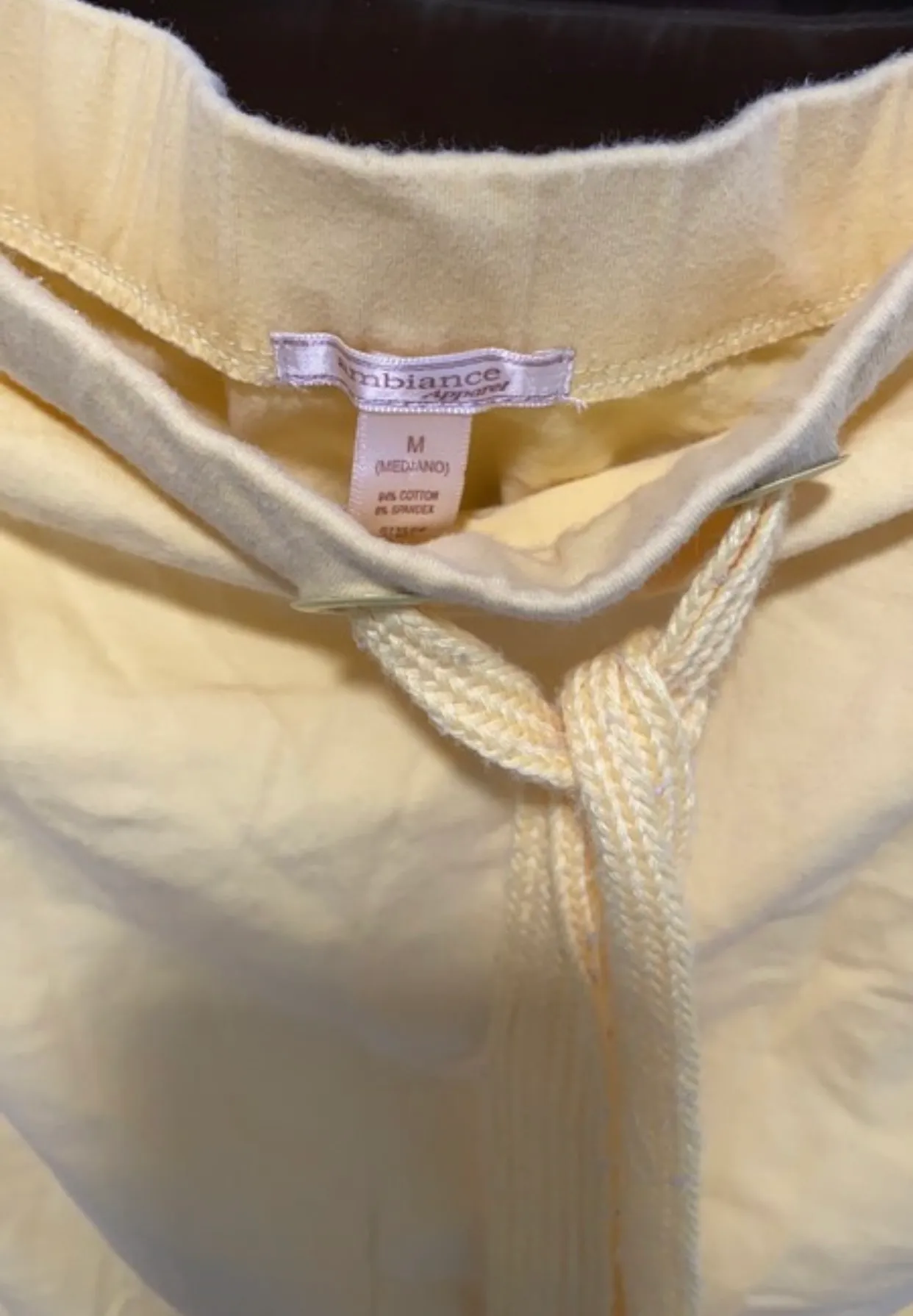 Romper Shorts Yellow M Size M - Image 3