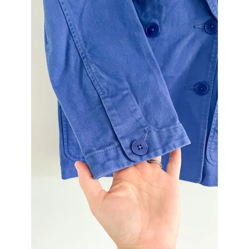 Madewell | NWT | Crossover Blazer in (Re)generative Chino in Bluestone | Sz XS - Image 4