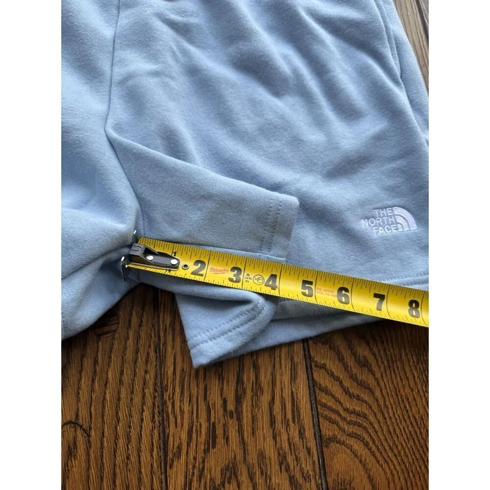 The North Face Women's Evolution Fleece Short Steel Blue NWT Size Medium - Image 7