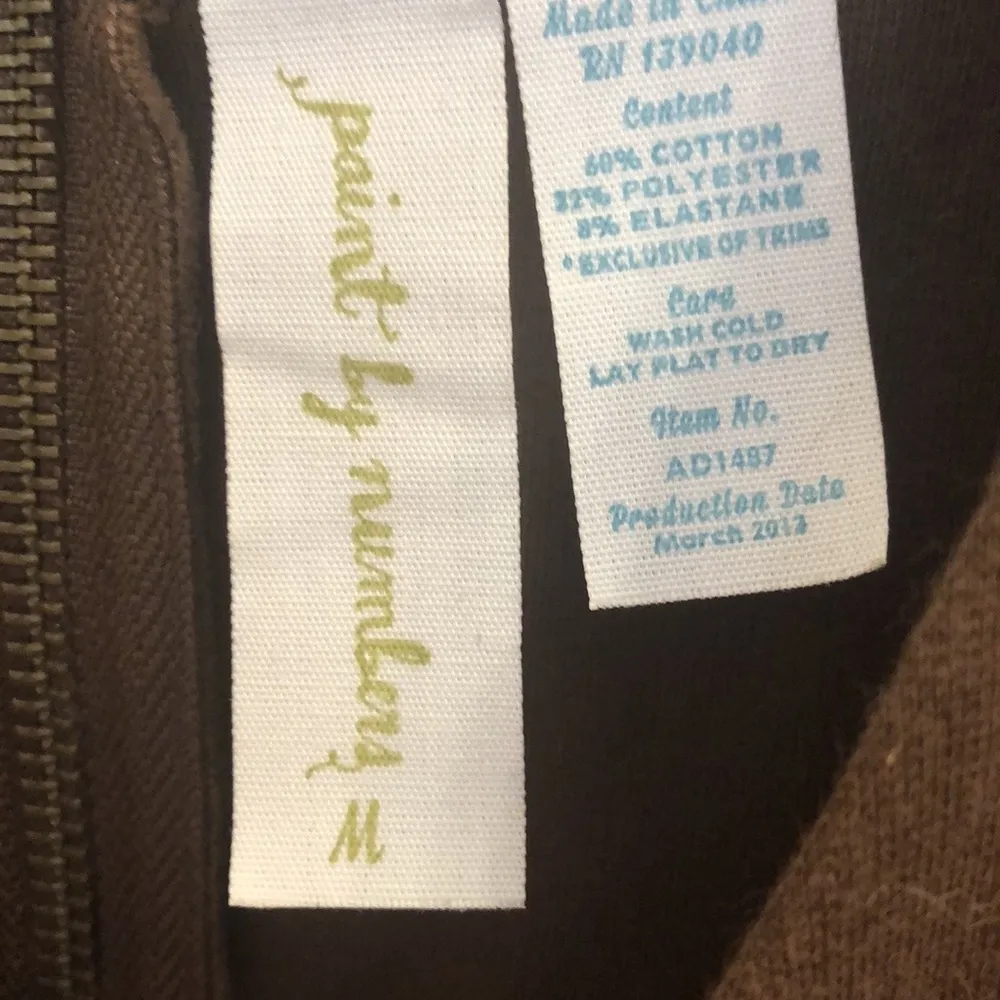 Stylish Set of Brown Midi Dress and Floral Cardigan - Image 6