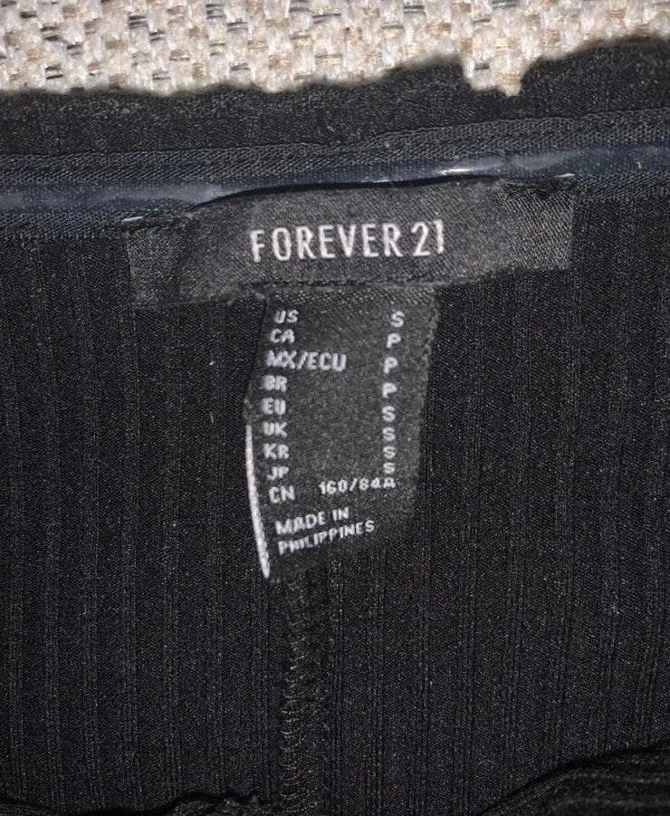 Forever 21 Black Zip Up Dress - Image 4