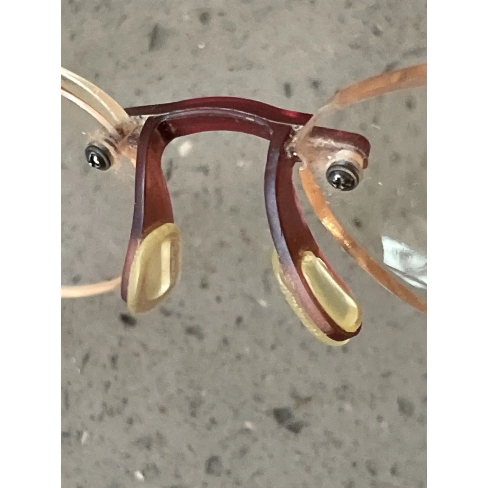 Nautica Eyeglasses Eye Glasses Frames ONLY N63 311 Japan 155 pink purple rimless - Image 10