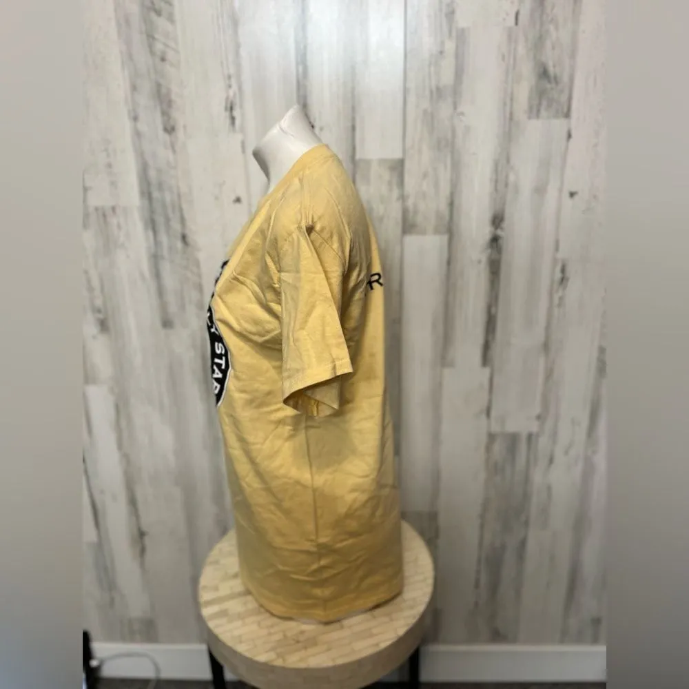 Bulldog tshirt Gold Size M - Image 2