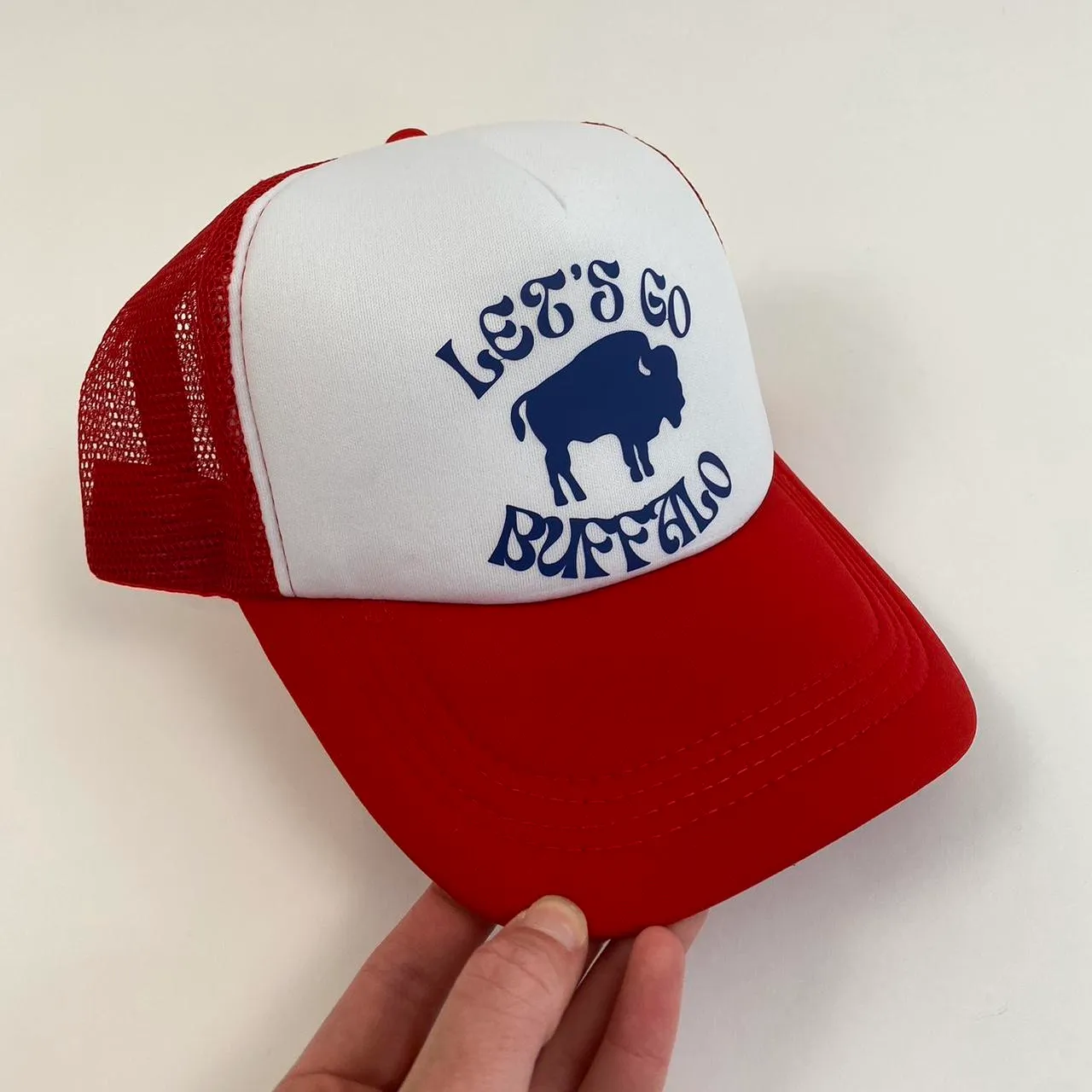 Custom Buffalo Trucker Hat - Image 3