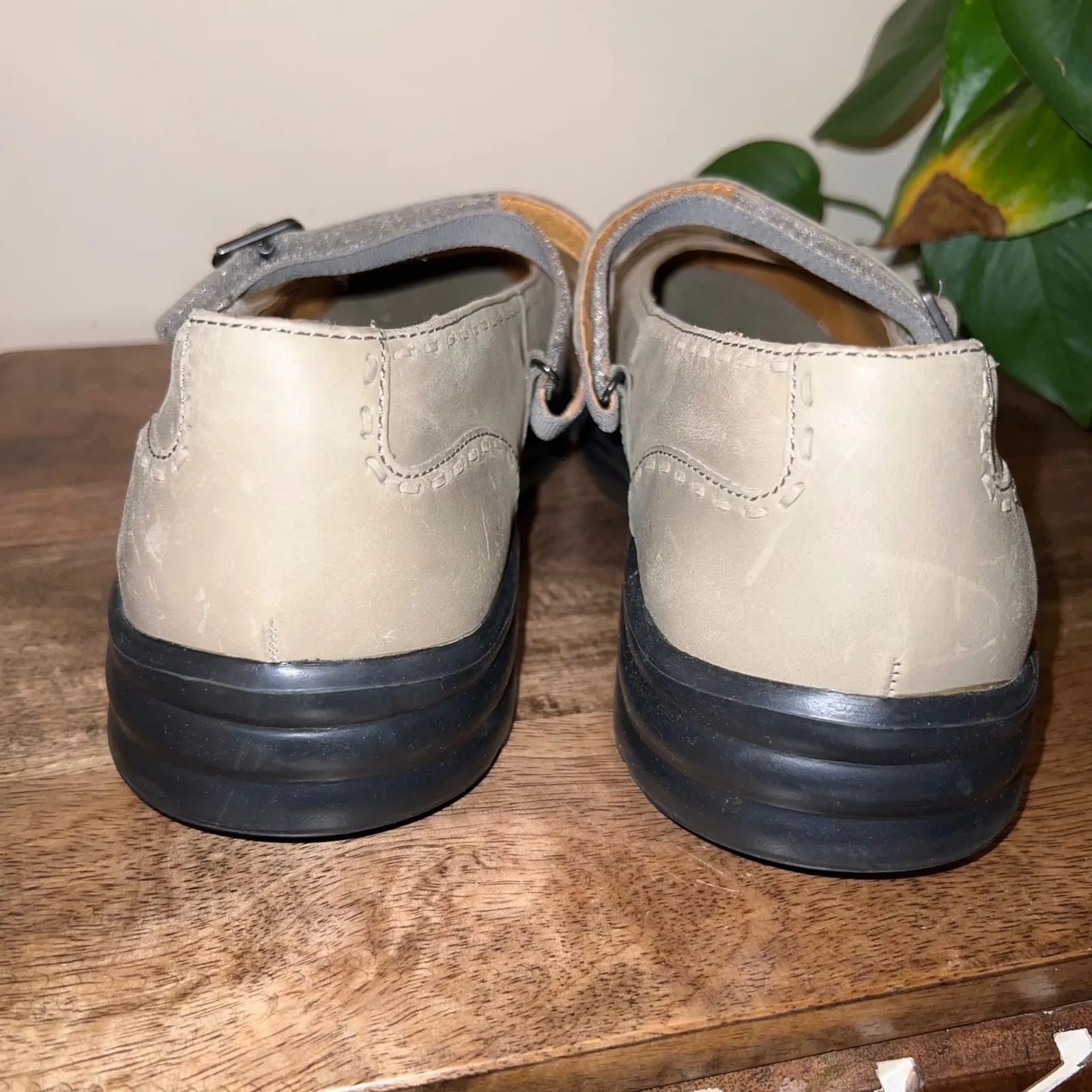 Dr‎ Comfort Paradise Mary Jane Shoes Womens 11W Beige Leather Comfort Orthopedic Tan Size 11 - Image 10