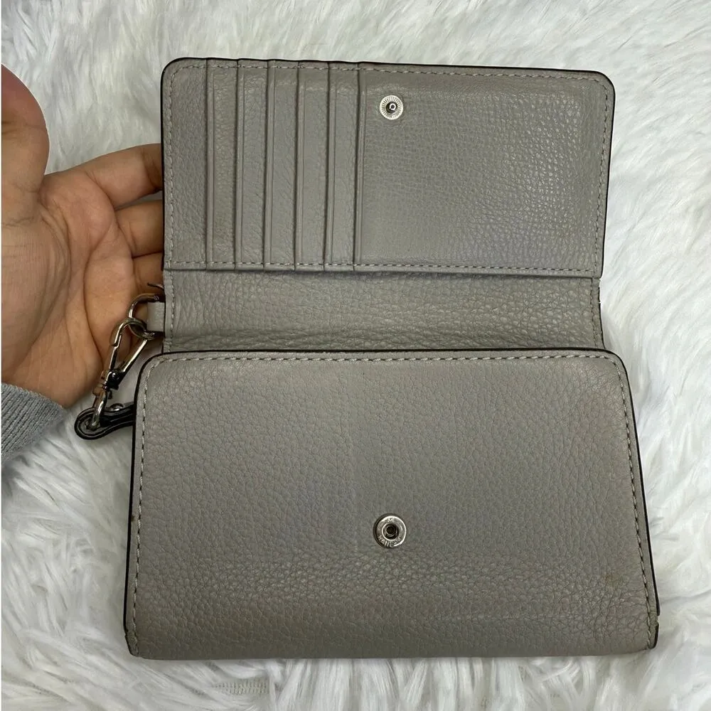 Michael Kors Gray Wristlet Wallet - Image 5