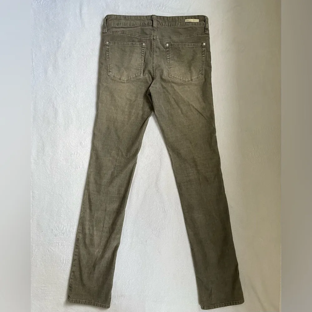 Anthropologie Pilcro and the Letterpress Green Corduroy Pants Parallel Size 27 - Image 10