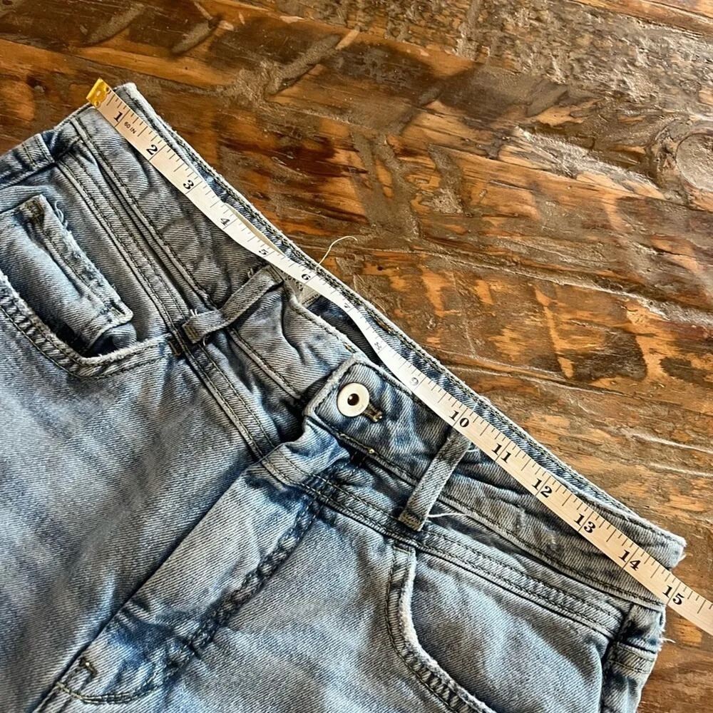 Anthropologie Pilcro and the Letterpress Jeans, High Rise Slim, Size 30, Holes - Image 8