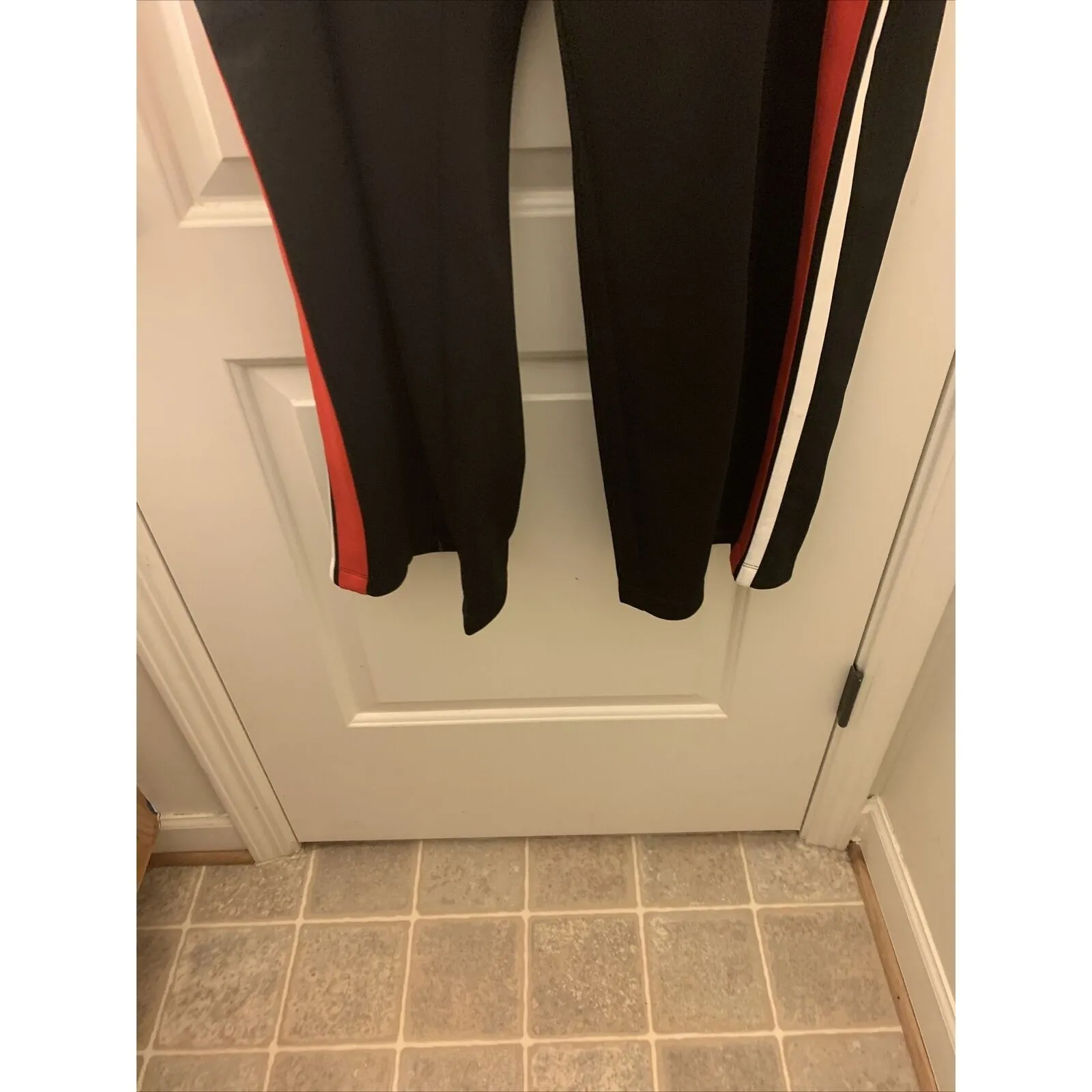 Wild Fable Women's Athletic Track Pants w/ Red White Side Stripe High - Image 7