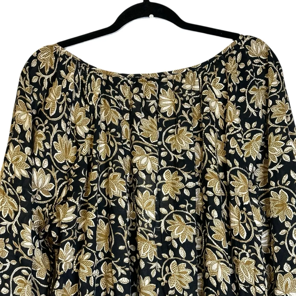 THE‎ GREAT. SWIM Black Brown Tan Swim Coverup Dress NWT Size 2/US Medium Beachy - Image 9