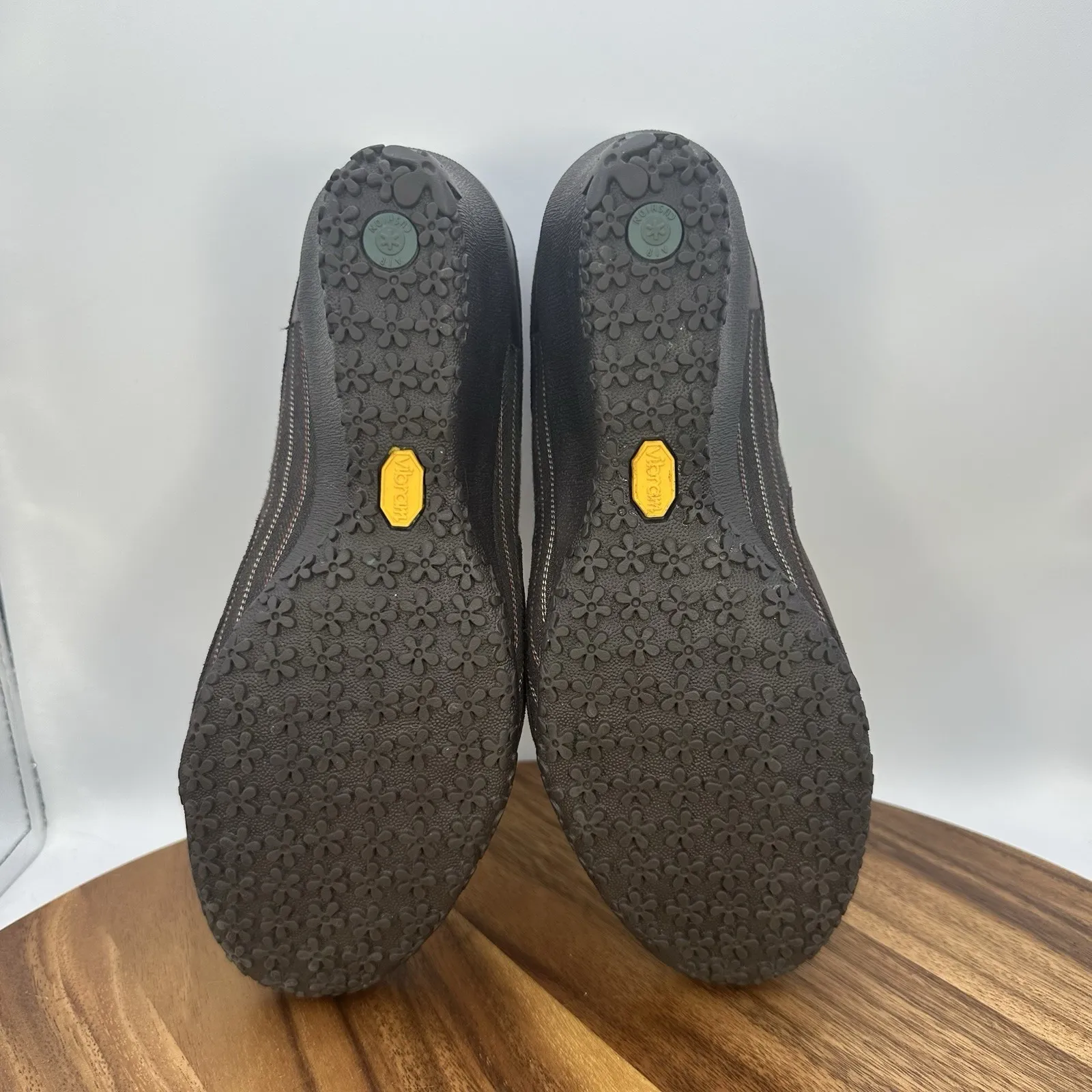 Merrell Poppy Roast Mary Jane Wedge Heels Brown Leather Y2K Retro Women 8.5 - Image 8