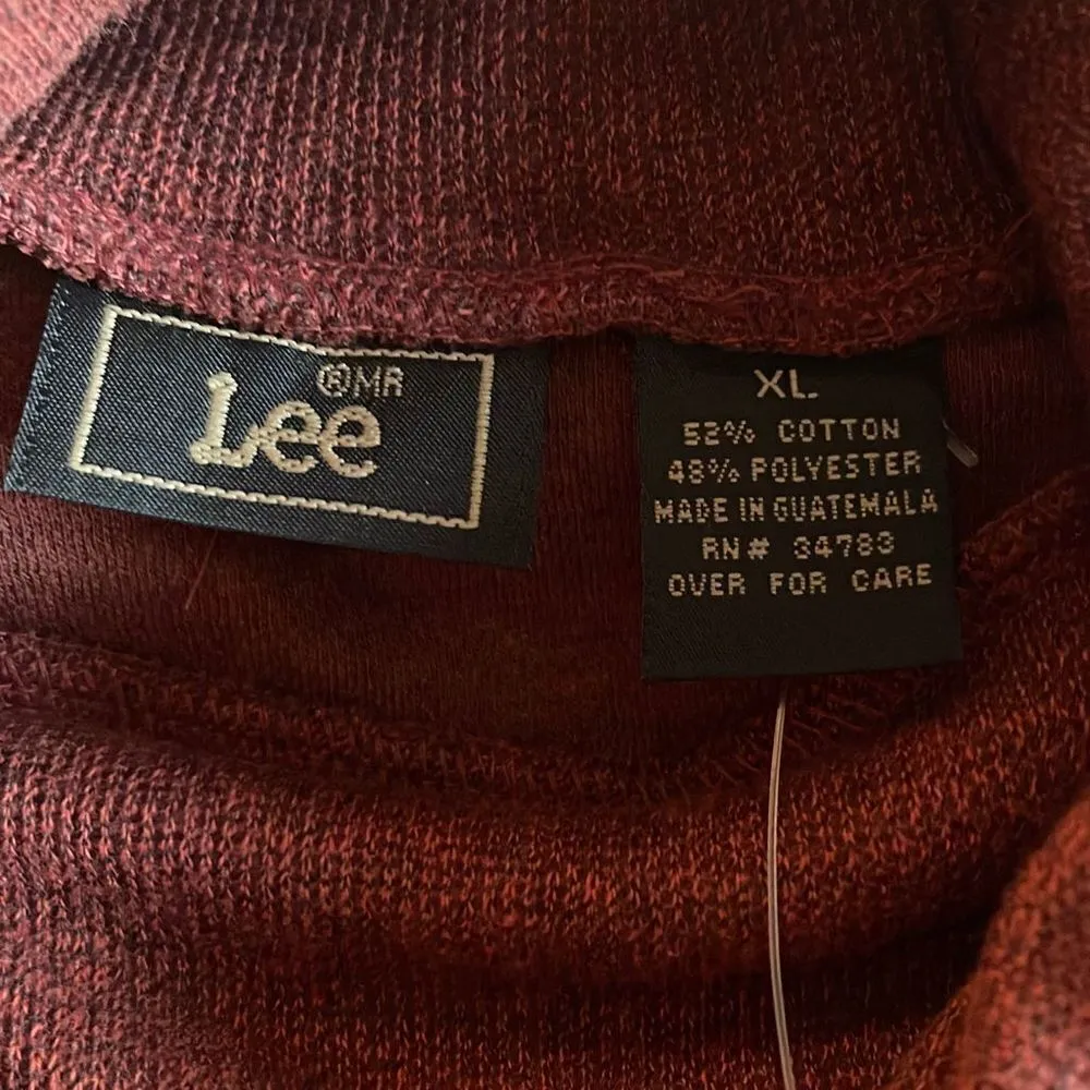 Lee Authentic Styling Cowl-neck Sweater. Size XL Terracotta. NWT.‎ - Image 4