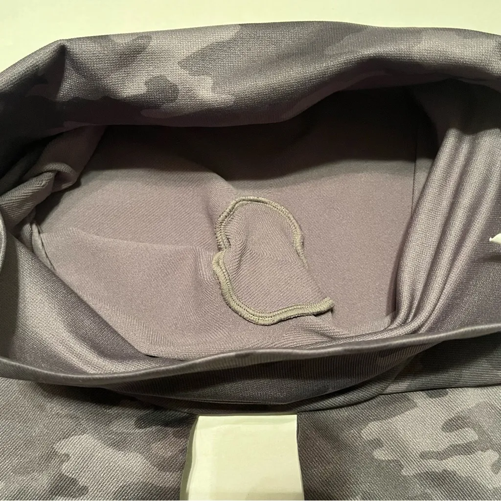 SPANX‎ Look At Me Now Seamless Crop Legging Women SZ Large Black Grey Gray Cami - Image 8