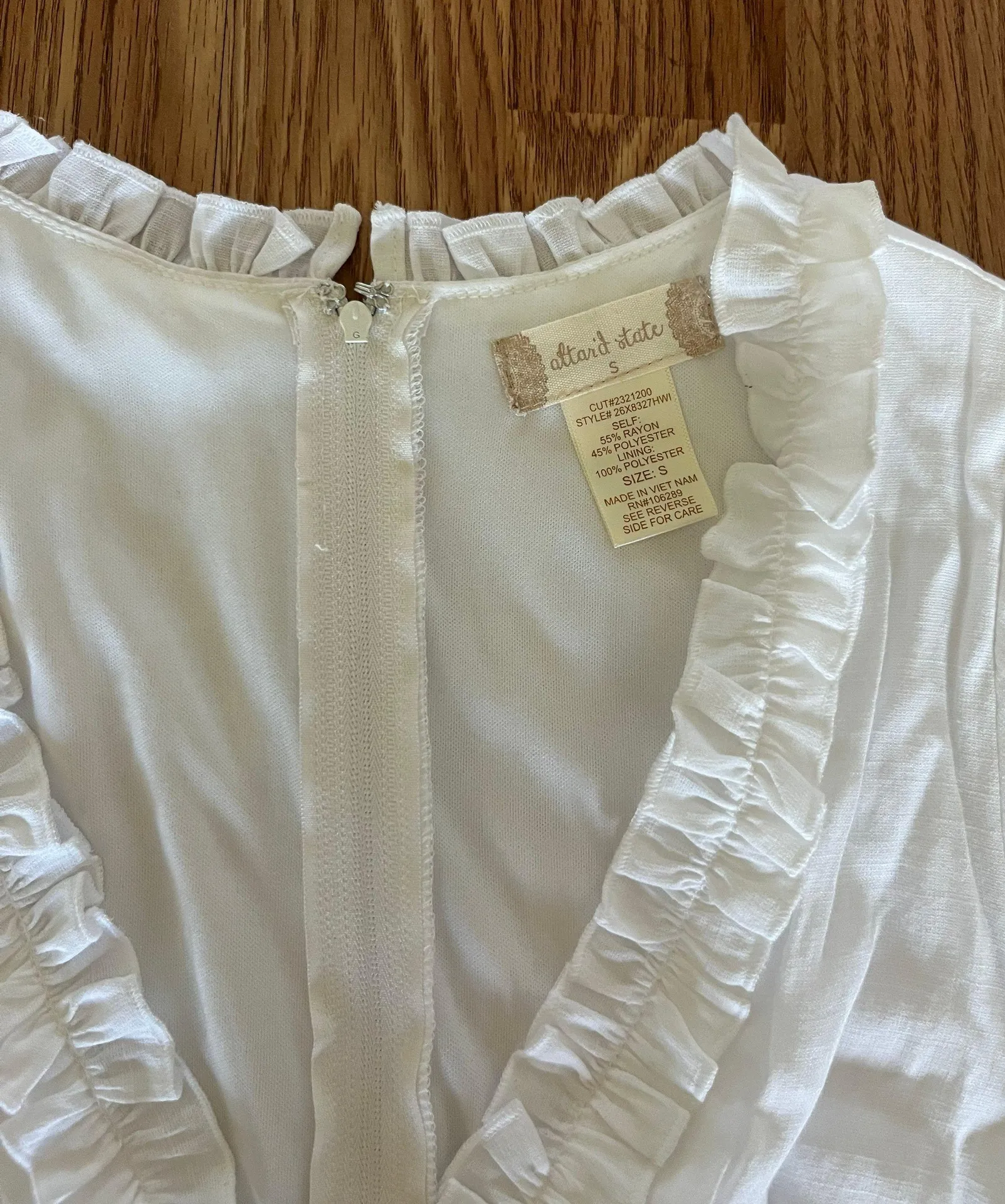 Altar’d State White Cullen Dress - Image 4