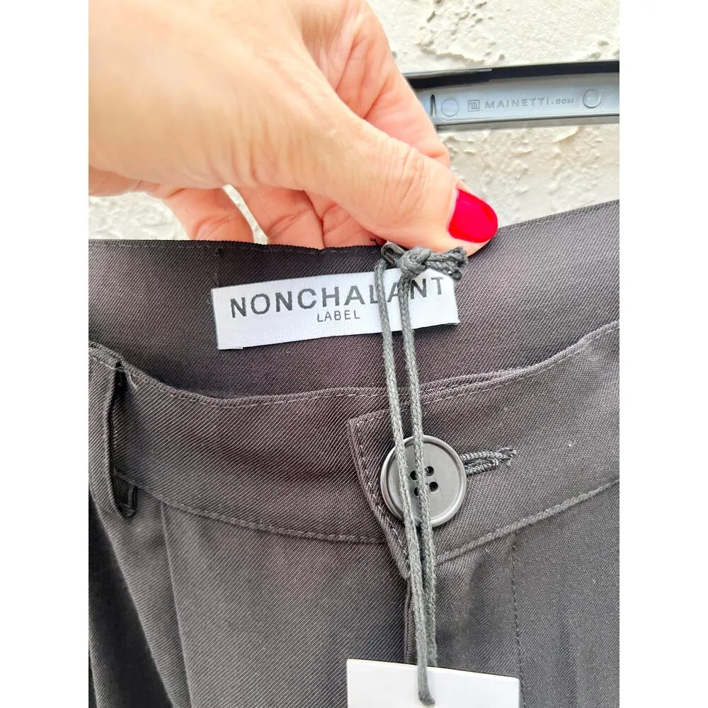 NWT Nonchalant Label Caja Crop Top & Fabi Pants Set of 2 Black Women's Size XS - Image 7