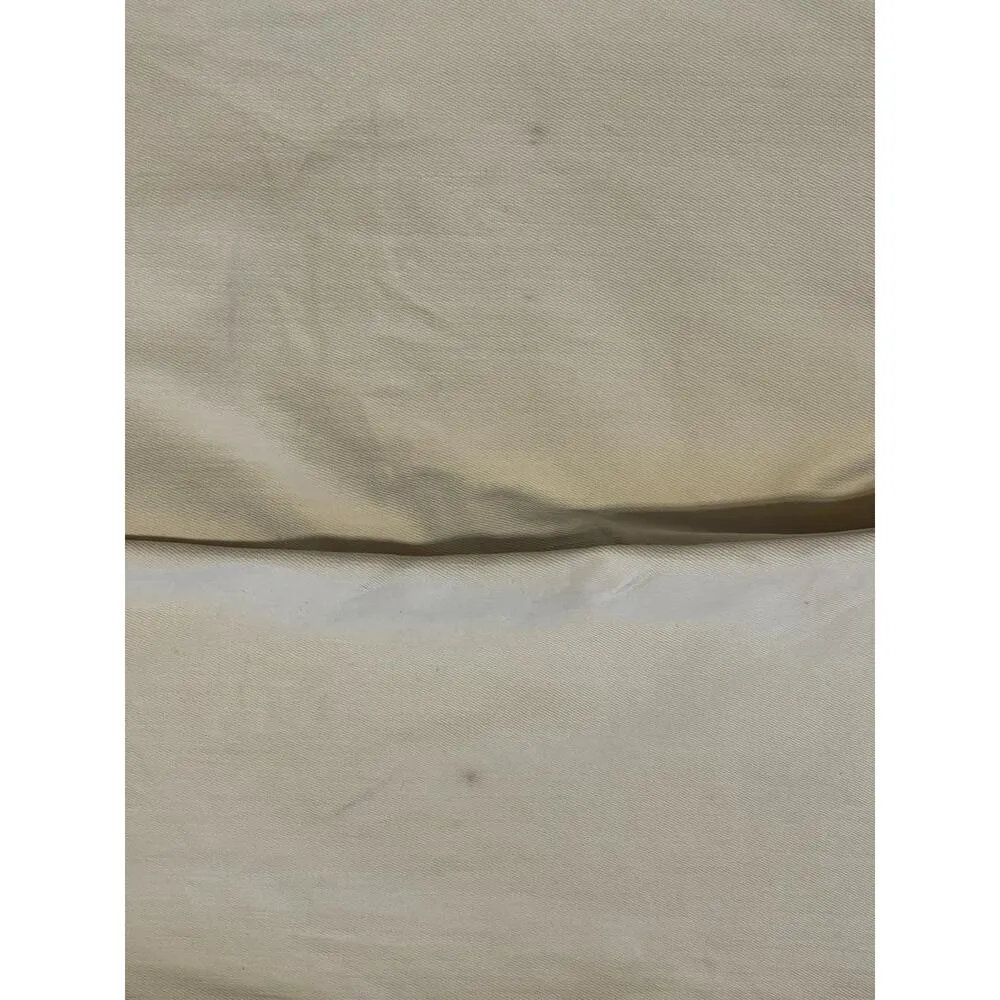 Edwin Endurance Mid Rise Bree Skinny Jeans Raw Hem Daisyness 25 x 26 NWT FLAW Yellow - Image 9