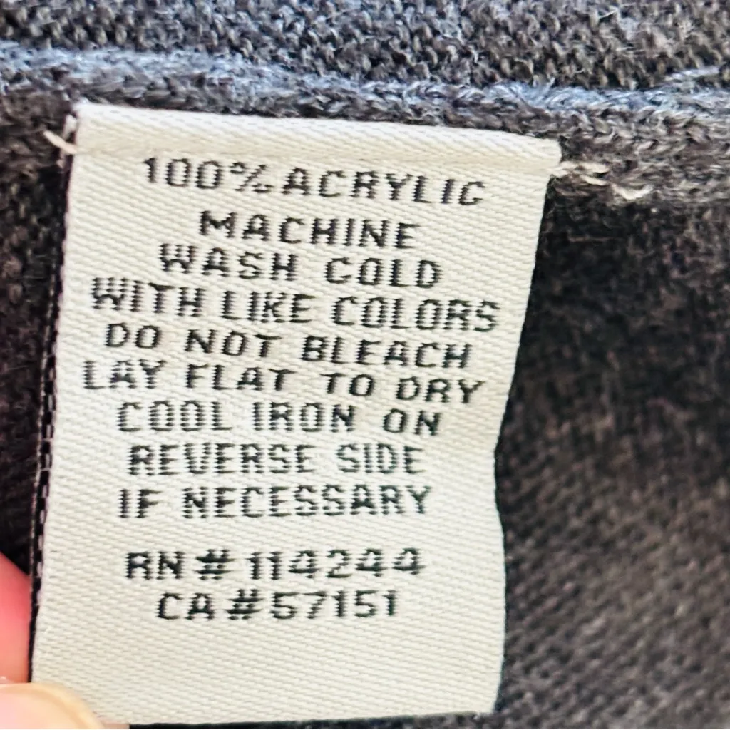 Eliza J long-sleeve, crew neck, fit-and-flare sweater dress Size L - Image 7