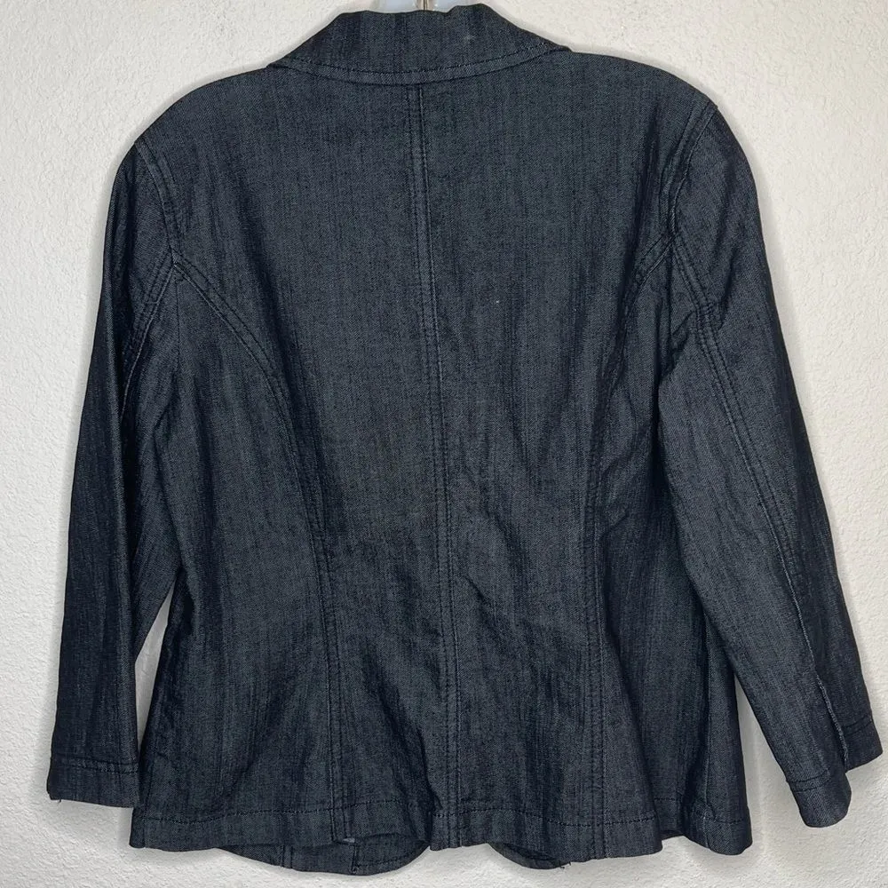 Cato Denim Blazer‎ - Image 3